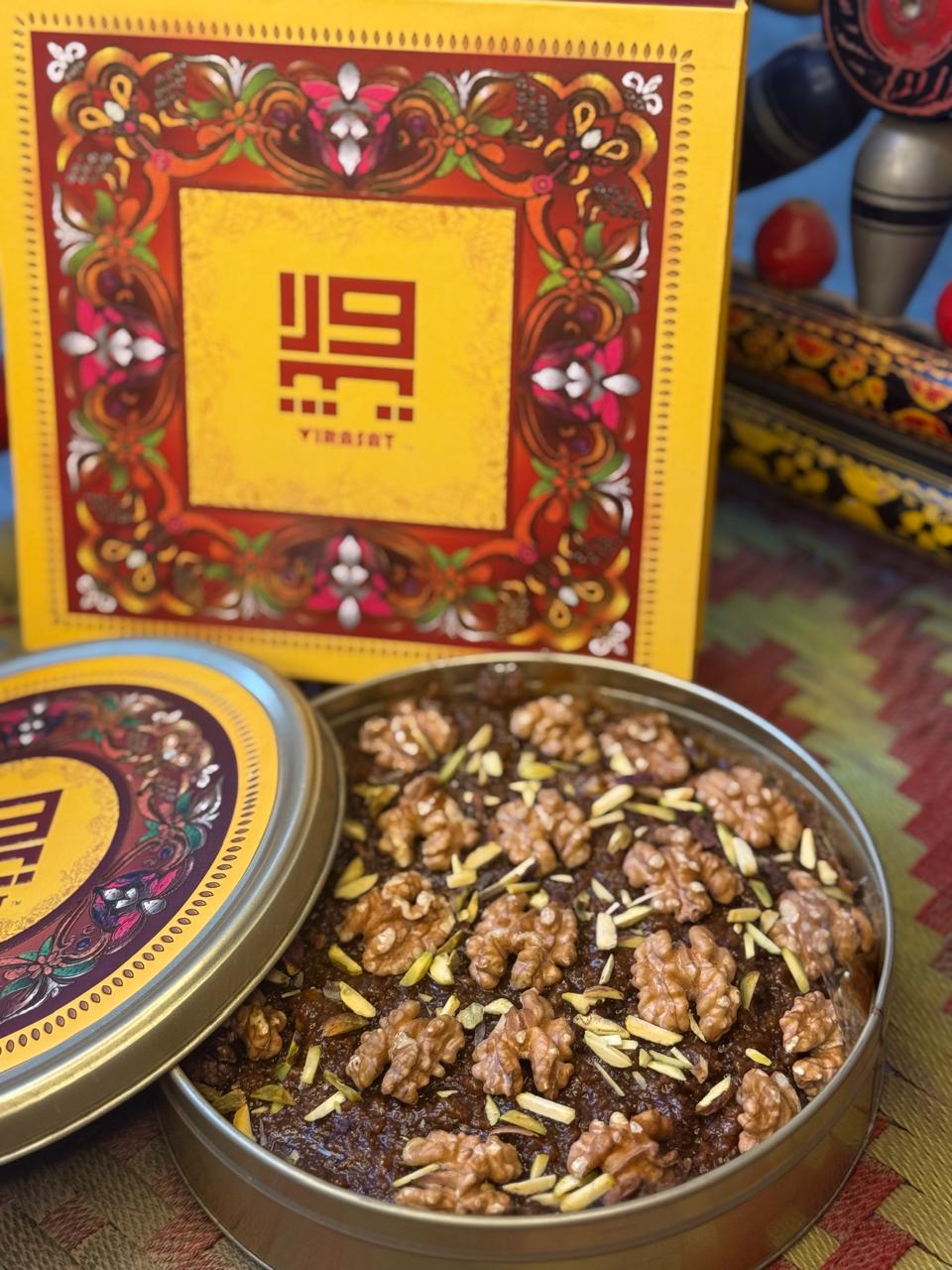 Fully Loaded Akhroti Sohan Halwa with Gift Packing